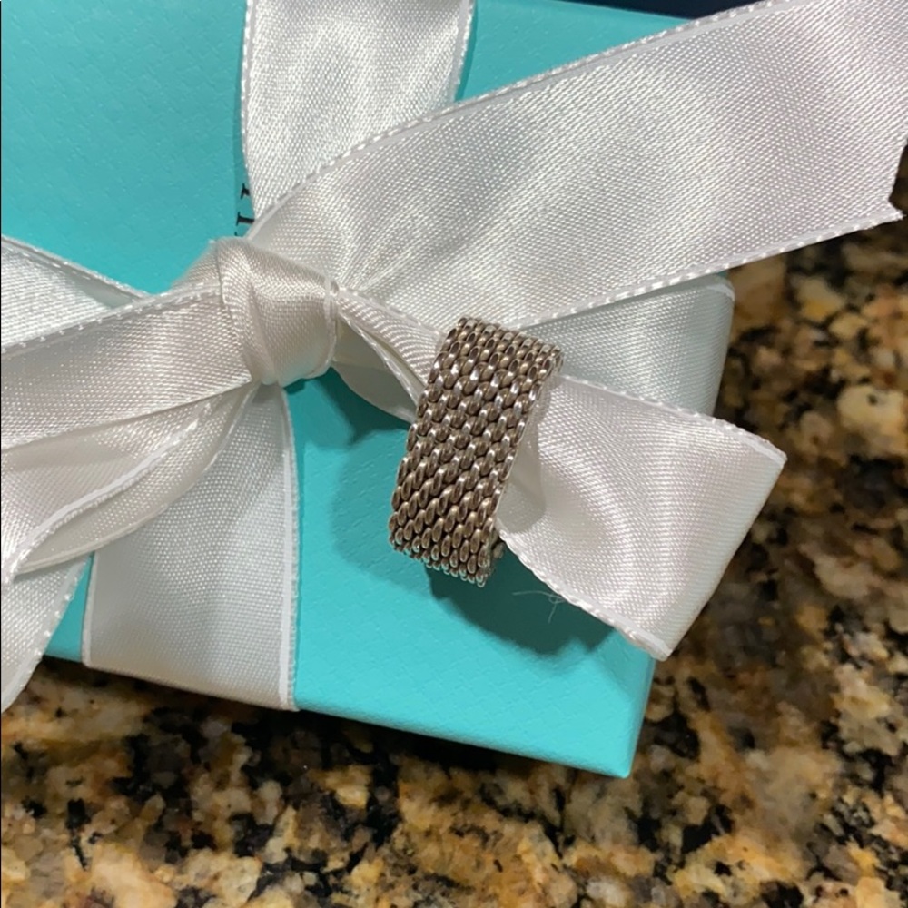 Tiffany mesh sterling silver